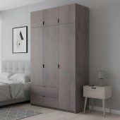 Шафа розпашна з антресоллю Doros Лукас 135х50х240 см Канноло (DRS-011883)