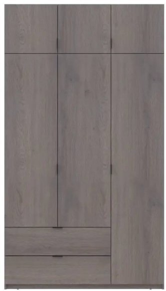 Шафа розпашна з антресоллю Doros Лукас 135х50х240 см Канноло (DRS-011883)