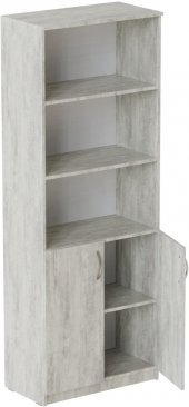 Шафа Анжело Ferrum-decor на 5 полиць з 2 дверима 1900x800x380 ДСП Бетон 16 мм (FRD-105066) Шафа Анжело Ferrum-decor на 5 полиць з 2 дверима 1900x800x380 ДСП Бетон 16 мм (FRD-105066)