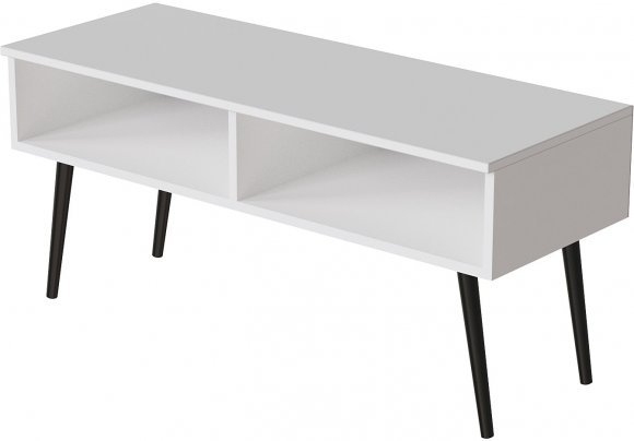 Тумба під ТВ Невада Ferrum-decor 45x100x38 Чорний метал ДСП Білий 16 мм (FRD-106725) Тумба під ТВ Невада Ferrum-decor 45x100x38 Чорний метал ДСП Білий 16 мм (FRD-106725)