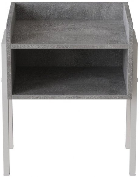 Тумба модульна Ferrum-decor Джузі 540x450x320 метал Білий ДСП Бетон 16 мм (FRD-102981) Тумба модульна Ferrum-decor Джузі 540x450x320 метал Білий ДСП Бетон 16 мм (FRD-102981)