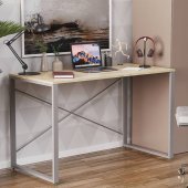 Письмовий стіл Ferrum-decor Серії Конект 75x120x600 сірий ДСП Дуб Сонома 16мм (FRD-104216) Письмовий стіл Ferrum-decor Серії Конект 75x120x600 сірий ДСП Дуб Сонома 16мм (FRD-104216)