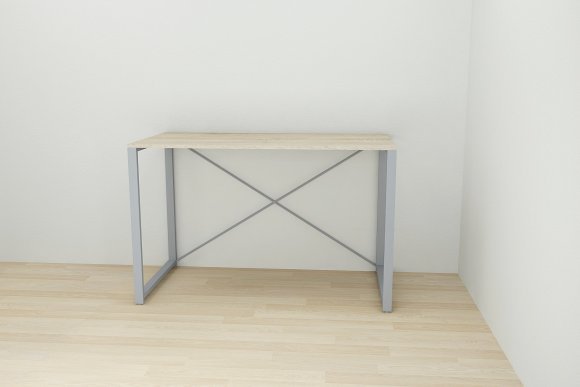 Письмовий стіл Ferrum-decor Серії Конект 75x120x600 сірий ДСП Дуб Сонома 16мм (FRD-104216) Письмовий стіл Ferrum-decor Серії Конект 75x120x600 сірий ДСП Дуб Сонома 16мм (FRD-104216)