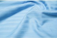 Постільна білизна Готель сатин страйп блакитний 1х1 євро 200х220 см Постільна білизна Готель сатин страйп блакитний 1х1 євро 200х220 см