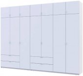 Шафа для одягу Doros Лукас Білий 3+4 ДСП 315х50х240 DRS-011689 (42005134)