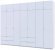 Шафа для одягу Doros Лукас Білий 3+4 ДСП 315х50х240 DRS-011689 (42005134) Шафа для одягу Doros Лукас Білий 3+4 ДСП 315х50х240 DRS-011689 (42005134)