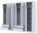 Шафа для одягу Doros Лукас Білий 3+4 ДСП 315х50х240 DRS-011689 (42005134) Шафа для одягу Doros Лукас Білий 3+4 ДСП 315х50х240 DRS-011689 (42005134)