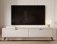 Тумба під телевізор Perfect Home Ланте / Lante 2-дверна з чорними ніжками 2D/163 Беж (PFH-091183) Тумба під телевізор Perfect Home Ланте / Lante 2-дверна з чорними ніжками 2D/163 Беж (PFH-091183)