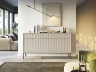 Комод Perfect Home Нова / Nova 3-дверний з 3 шухлядами і чорними ніжками KSZ154 Кашемір (PFH-091244) Комод Perfect Home Нова / Nova 3-дверний з 3 шухлядами і чорними ніжками KSZ154 Кашемір (PFH-091244)