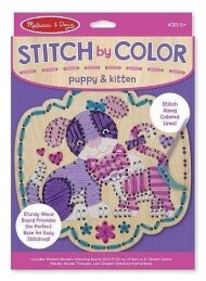 Вишивка по дереву Кошеня та щеня MD8916 Вишивка по дереву Кошеня та щеня MD8916