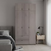 Шафа розпашна з антресоллю Doros Лукас 120х50х240 см Канноло (DRS-011884)