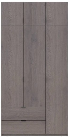 Шафа розпашна з антресоллю Doros Лукас 120х50х240 см Канноло (DRS-011884) Шафа розпашна з антресоллю Doros Лукас 120х50х240 см Канноло (DRS-011884)