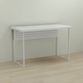 Письмовий стіл Ferrum-decor Майк 76x120x70 білий ДСП Біле 32мм (FRD-101342) Письмовий стіл Ferrum-decor Майк 76x120x70 білий ДСП Біле 32мм (FRD-101342)