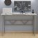 Письмовий стіл Ferrum-decor Райан 75x100x60 сірий ДСП Біле 16мм (FRD-101591)
