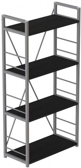 Етажерка 4/60 Ferrum-decor Серії Конект 120x60x28 сірий ДСП Сосна Кембра 16мм (FRD-104253) Етажерка 4/60 Ferrum-decor Серії Конект 120x60x28 сірий ДСП Сосна Кембра 16мм (FRD-104253)