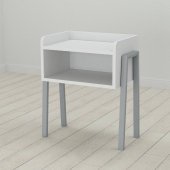 Тумба модульна Ferrum-decor Джузі 540x450x320 метал Сірий ДСП Біле 16 мм (FRD-102982) Тумба модульна Ferrum-decor Джузі 540x450x320 метал Сірий ДСП Біле 16 мм (FRD-102982)