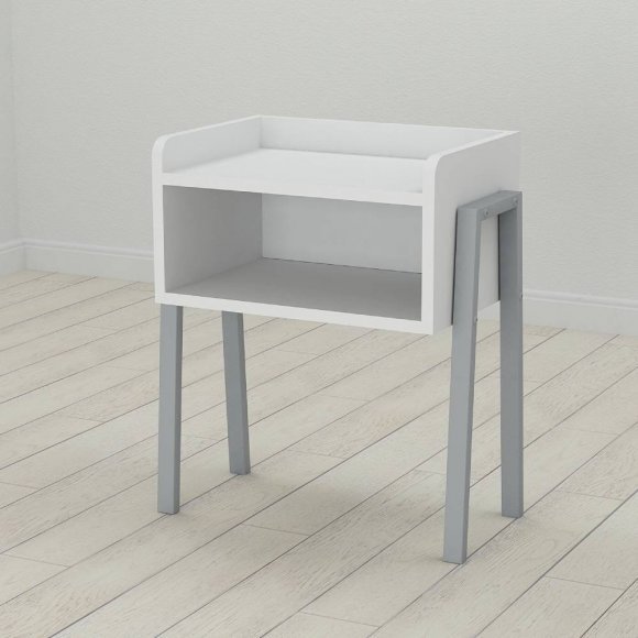 Тумба модульна Ferrum-decor Джузі 540x450x320 метал Сірий ДСП Біле 16 мм (FRD-102982) Тумба модульна Ferrum-decor Джузі 540x450x320 метал Сірий ДСП Біле 16 мм (FRD-102982)
