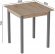 Стіл кухонний Ferrum-decor Дієго 75x80x80 Сірий ДСП Сан-Марино 16мм (FRD-105654) Стіл кухонний Ferrum-decor Дієго 75x80x80 Сірий ДСП Сан-Марино 16мм (FRD-105654)