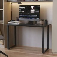 Стіл письмовий Кнап 2 Ferrum-decor 750x1400x700 Чорний метал ДСП Сосна Кембра 16 мм (FRD-106433) Стіл письмовий Кнап 2 Ferrum-decor 750x1400x700 Чорний метал ДСП Сосна Кембра 16 мм (FRD-106433)