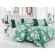 Постільна білизна BHPC 024 Green євро 200х220 см