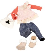 Набір одягу для ляльок з мереживом LO30002Z