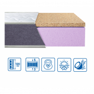 Матрац Brave foam-cocos 170х180х12 см Матрац Brave foam-cocos 170х180х12 см