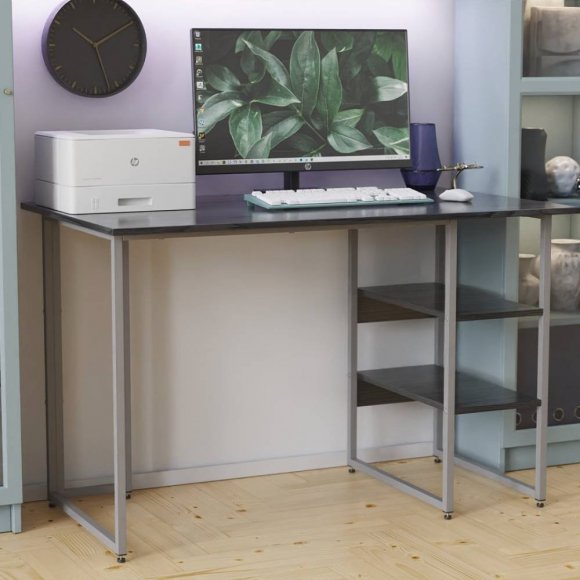 Письмовий стіл Ferrum-decor Кевін 75x100x60 сірий ДСП Сосна Кембра 32мм (FRD-101718) Письмовий стіл Ferrum-decor Кевін 75x100x60 сірий ДСП Сосна Кембра 32мм (FRD-101718)
