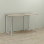 Письмовий стіл Ferrum-decor Ханна 75x120x60 білий ДСП Дуб Сонома 16мм (FRD-104001)