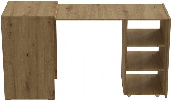 Стіл-тумба трансформер Смарт 1/2 Ferrum-decor 750x1450x600 ДСП Дуб Артизан 16 мм (FRD-105079) Стіл-тумба трансформер Смарт 1/2 Ferrum-decor 750x1450x600 ДСП Дуб Артизан 16 мм (FRD-105079)