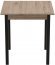 Стіл кухонний Ferrum-decor Дієго 75x80x80 Чорний ДСП Сан-Марино 16мм (FRD-105655) Стіл кухонний Ferrum-decor Дієго 75x80x80 Чорний ДСП Сан-Марино 16мм (FRD-105655)