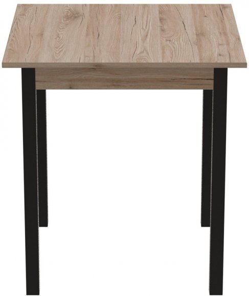 Стіл кухонний Ferrum-decor Дієго 75x80x80 Чорний ДСП Сан-Марино 16мм (FRD-105655) Стіл кухонний Ferrum-decor Дієго 75x80x80 Чорний ДСП Сан-Марино 16мм (FRD-105655)