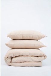 Постільна білизна Marla bej бежевий євро svt-2000022293365