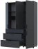 Шафа для одягу Doros Торн Антрацит 3 ДСП/3Ш (полиці) 135х51.6х200 (DRS-012084) Шафа для одягу Doros Торн Антрацит 3 ДСП/3Ш (полиці) 135х51.6х200 (DRS-012084)