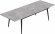 Стіл трансформер журнальний Dandi Small Ferrum-decor 45x120 160)x60 Чорний метал ДСП Бетон 16 мм (FRD-106785) Стіл трансформер журнальний Dandi Small Ferrum-decor 45x120 160)x60 Чорний метал ДСП Бетон 16 мм (FRD-106785)