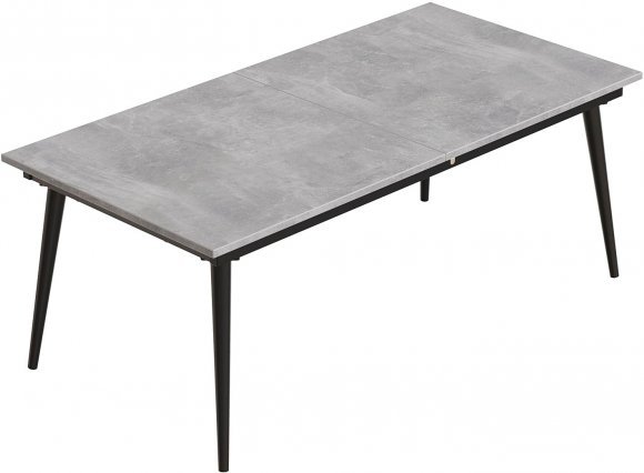 Стіл трансформер журнальний Dandi Small Ferrum-decor 45x120 160)x60 Чорний метал ДСП Бетон 16 мм (FRD-106785) Стіл трансформер журнальний Dandi Small Ferrum-decor 45x120 160)x60 Чорний метал ДСП Бетон 16 мм (FRD-106785)