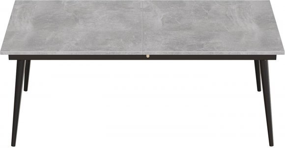 Стіл трансформер журнальний Dandi Small Ferrum-decor 45x120 160)x60 Чорний метал ДСП Бетон 16 мм (FRD-106785) Стіл трансформер журнальний Dandi Small Ferrum-decor 45x120 160)x60 Чорний метал ДСП Бетон 16 мм (FRD-106785)