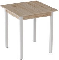 Стіл кухонний Ferrum-decor Дієго 75x90x90 Білий ДСП Сан-Марино 16мм (FRD-105656)