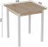 Стіл кухонний Ferrum-decor Дієго 75x90x90 Білий ДСП Сан-Марино 16мм (FRD-105656) Стіл кухонний Ferrum-decor Дієго 75x90x90 Білий ДСП Сан-Марино 16мм (FRD-105656)