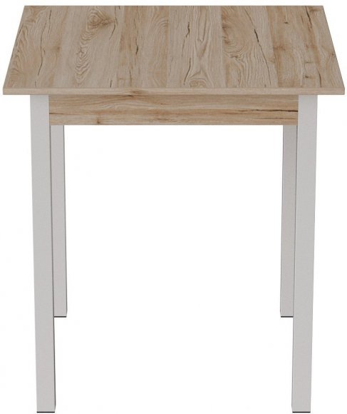 Стіл кухонний Ferrum-decor Дієго 75x90x90 Білий ДСП Сан-Марино 16мм (FRD-105656) Стіл кухонний Ferrum-decor Дієго 75x90x90 Білий ДСП Сан-Марино 16мм (FRD-105656)