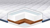 Матрац топер Cocos Komfort жакард 80х180х5 см Матрац топер Cocos Komfort жакард 80х180х5 см
