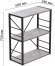 Етажерка 3/60 Ferrum-decor Серії Конект 75x60x28 чорний ДСП Бетон 16мм (FRD-104256) Етажерка 3/60 Ferrum-decor Серії Конект 75x60x28 чорний ДСП Бетон 16мм (FRD-104256)