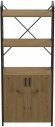 Етажерка 3/60 Ferrum-decor Серії Конект з тумбою 144x60x28 Чорний ДСП Артизан (FRD-104447) Етажерка 3/60 Ferrum-decor Серії Конект з тумбою 144x60x28 Чорний ДСП Артизан (FRD-104447)