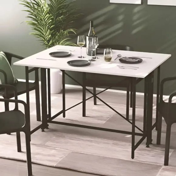 Стіл-книга трансформер Оріон 3 Ferrum-decor 750x1150x880 Чорний метал ДСП Біле 16 мм (FRD-105081) Стіл-книга трансформер Оріон 3 Ferrum-decor 750x1150x880 Чорний метал ДСП Біле 16 мм (FRD-105081)