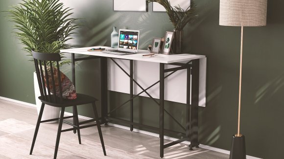 Стіл-книга трансформер Оріон 3 Ferrum-decor 750x1150x880 Чорний метал ДСП Біле 16 мм (FRD-105081) Стіл-книга трансформер Оріон 3 Ferrum-decor 750x1150x880 Чорний метал ДСП Біле 16 мм (FRD-105081)