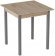 Стіл кухонний Ferrum-decor Дієго 75x90x90 Сірий ДСП Сан-Марино 16мм (FRD-105657) Стіл кухонний Ferrum-decor Дієго 75x90x90 Сірий ДСП Сан-Марино 16мм (FRD-105657)