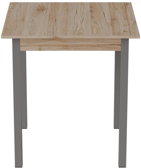 Стіл кухонний Ferrum-decor Дієго 75x90x90 Сірий ДСП Сан-Марино 16мм (FRD-105657) Стіл кухонний Ferrum-decor Дієго 75x90x90 Сірий ДСП Сан-Марино 16мм (FRD-105657)