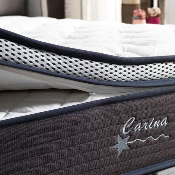 Матрас ортопедичний з топером Carina 180х200х34 см svt-2000022288354