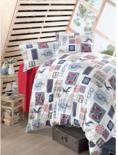 Постільна білизна ранфорс Pasific полуторна 160х220 см Постільна білизна ранфорс Pasific полуторна 160х220 см