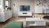Комод високий Perfect Home Нова / Nova 2-дверний з чорними ніжками K104 Білий (PFH-091232)