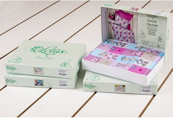 Постільна білизна для підлітків Premium B&G Sweetie рожевий 2000022066938